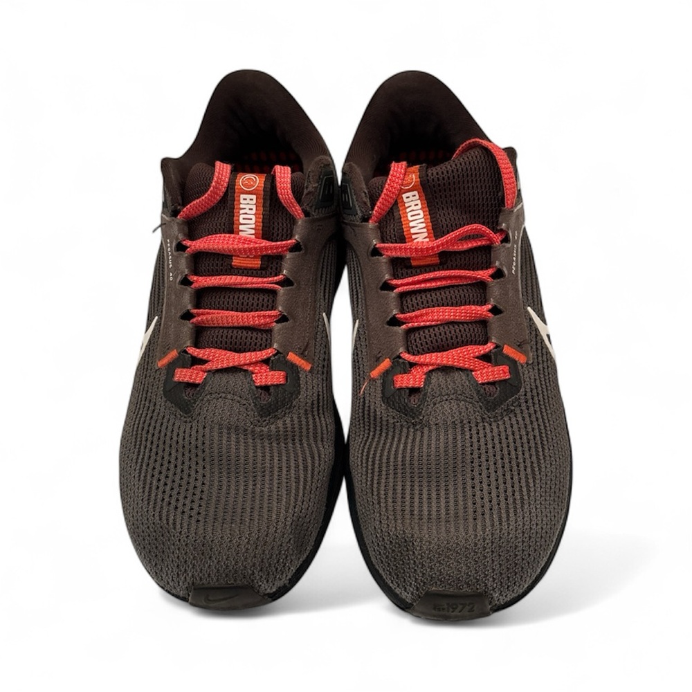 Nike NFL Cleveland Browns Air Zoom Pegasus Brown and Red Sneakers